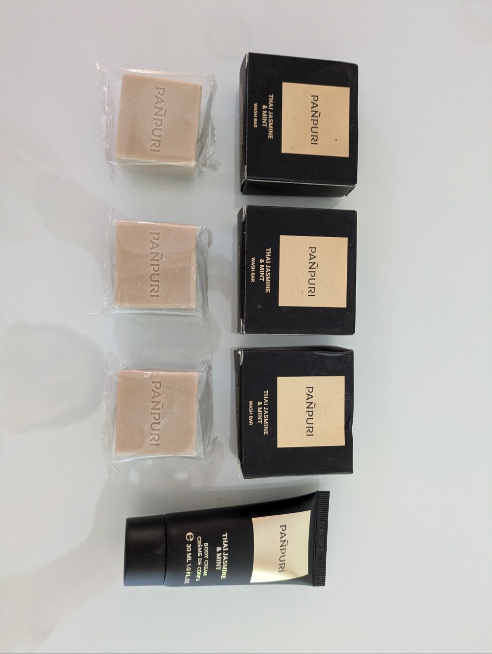 Thai Jasmine & Mint Wash Bars (x3) & Lotion (30ml)